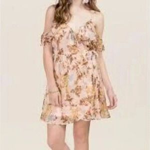 MIAMI | FLORAL WRAP  DRESS